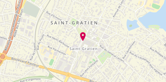 Plan de Agence du Forum, 7 Rue Berthie Albrecht, 95210 Saint-Gratien