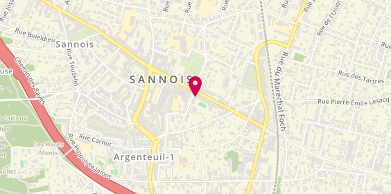 Plan de ORPI Act'Immo Sannois, 37 Boulevard Charles de Gaulle, 95110 Sannois