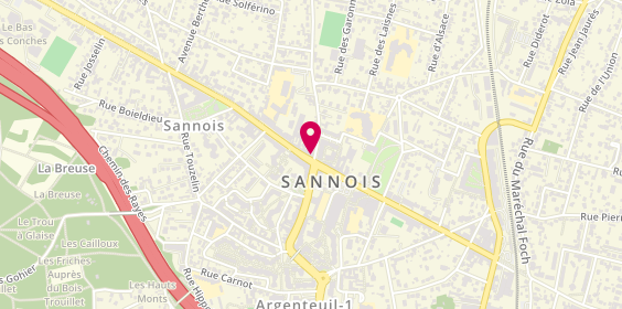 Plan de AID Sannois Marnez, 80 Boulevard Charles de Gaulle, 95110 Sannois