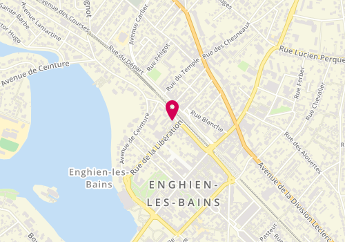 Plan de Pierres d'Enghien, 25 Rue de l'Arrivée, 95880 Enghien-les-Bains