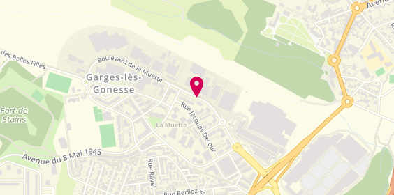 Plan de Agence Immoreva, 35 Boulevard de la Muette, 95140 Garges-lès-Gonesse