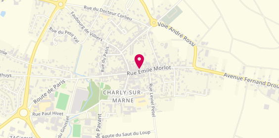 Plan de Orpi-Agence Leleux, 64 Rue Emile Morlot, 02310 Charly-sur-Marne