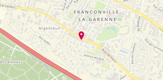 Plan de Guy Hoquet Immobilier, 103 Rue du Général Leclerc, 95130 Franconville