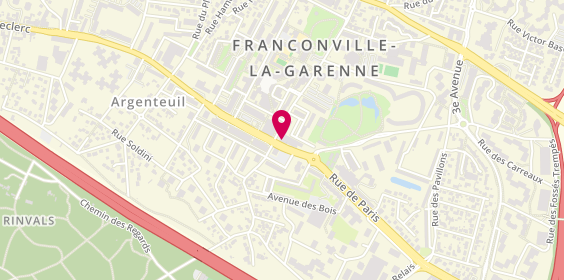 Plan de Agence immobilière Nexity, 92 Rue du Général Leclerc, 95130 Franconville
