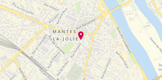 Plan de JST, 10 place Armand Cassan, 78200 Mantes-la-Jolie