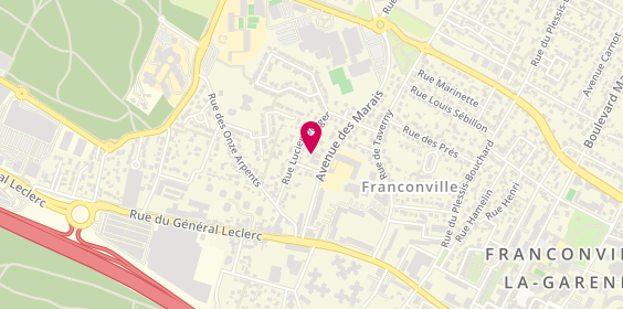 Plan de Bruno DUBOIS Capifrance, 7A avenue des Marais, 95130 Franconville