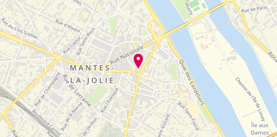 Plan de Exelia, 32 Rue Thiers, 78200 Mantes-la-Jolie