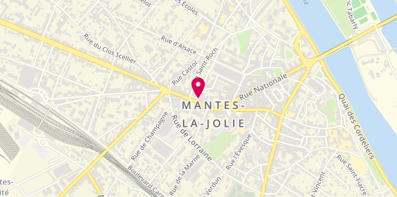 Plan de La Résidence, 18 Av. De la République, 78200 Mantes-la-Jolie