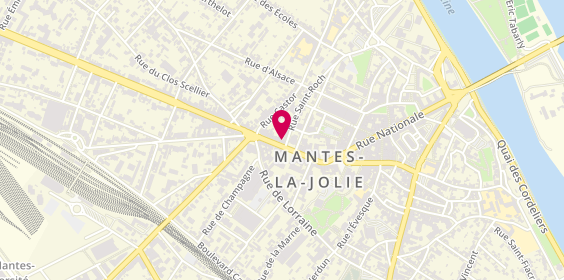 Plan de Foncia, 28 avenue de la République, 78200 Mantes-la-Jolie