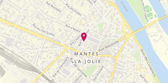 Plan de CLAVIGER, 18 Rue Léon Marie Cesne, 78200 Mantes-la-Jolie