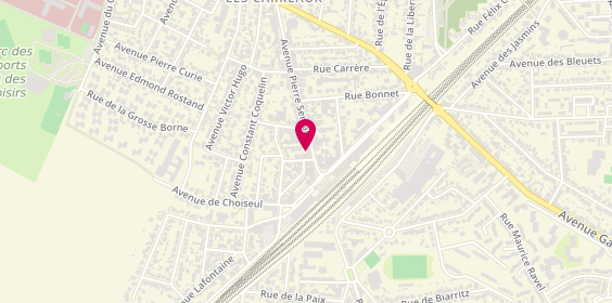 Plan de FONCIA | Agence Immobilière | Location-Gestion-Locative | Arnouville | Av. Pierre Semard, 13 Bis avenue Pierre Semard, 95400 Arnouville
