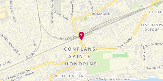 Plan de GIMCOVERMEILLE Conflans, 16 avenue Carnot, 78700 Conflans-Sainte-Honorine