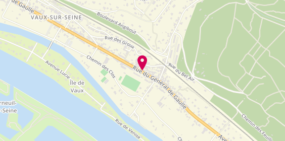 Plan de Adc Immobilier, 112 Rue du General de Gaulle, 78740 Vaux-sur-Seine