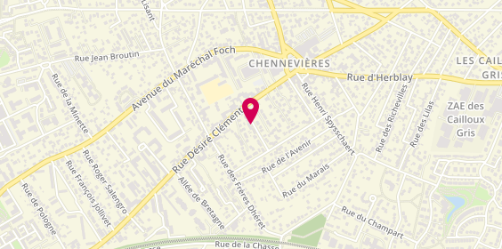 Plan de Gestancel, 51 villa de Chennevières, 78700 Conflans-Sainte-Honorine