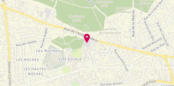 Plan de Era Confluent Immobilier, 109 Rue de l'Ambassadeur Centre Commercial Auchan, 78700 Conflans-Sainte-Honorine