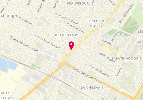 Plan de LA RESIDENCE - Agence immobilière à Beauchamp, 25 avenue du Général Leclerc, 95250 Beauchamp