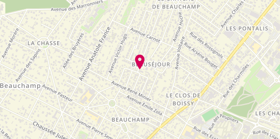 Plan de Angie SMITH Immobilier, 2 avenue Beauséjour, 95250 Beauchamp
