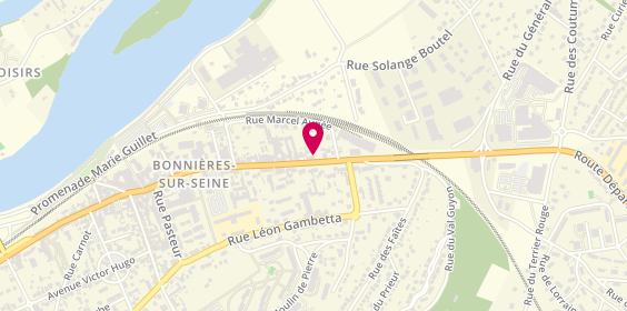 Plan de Actimmo, 41 avenue de la République, 78270 Bonnières-sur-Seine