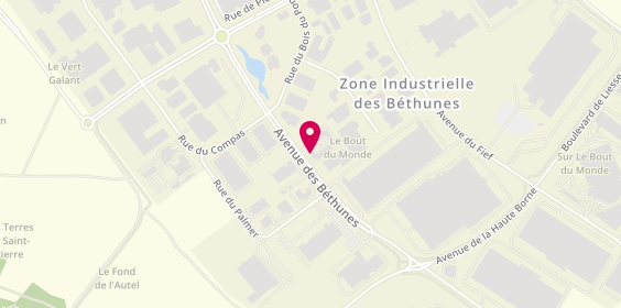 Plan de Actime, 27 avenue des Béthunes, 95310 Saint-Ouen-l'Aumône