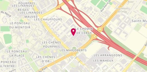 Plan de Valoris Investissement, Rue des Chauffours Immeuble Ordinal, 95000 Cergy