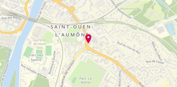 Plan de Aci-Agences Conseil Immobilier, 11 General de Gaulle, 95310 Saint-Ouen-l'Aumône