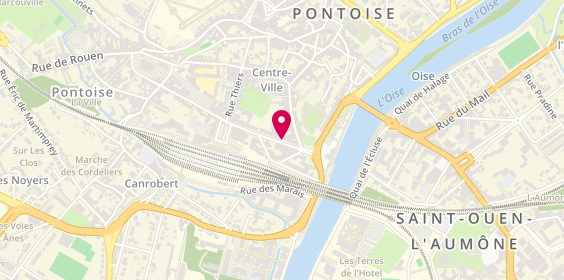 Plan de Agence du Vieux Pontoise, 6 Rue Sere Depoin, 95300 Pontoise