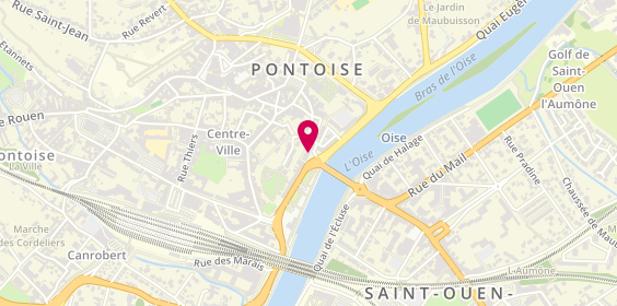 Plan de Agence Principale, 12 place du Pont, 95000 Pontoise