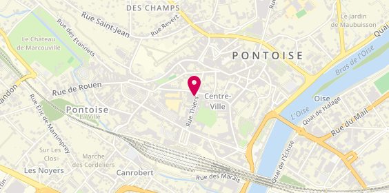 Plan de Avis Immobilier, 21 Rue Thiers, 95300 Pontoise