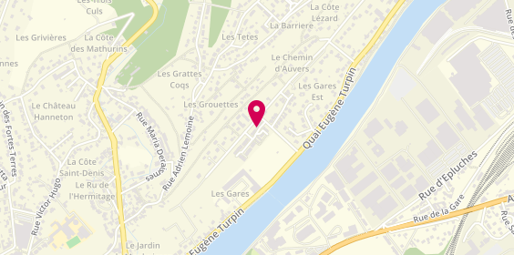 Plan de GUERNEUI Thierry, 11 Rue des Ormes, 95300 Pontoise