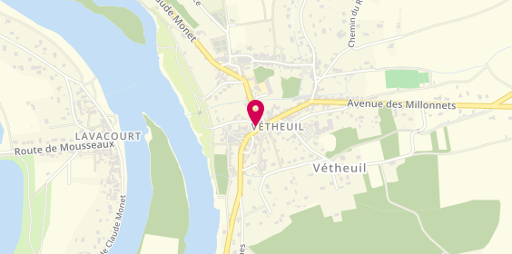 Plan de Actualités Immobilières du Vexin, 2 place de la Mairie, 95510 Vétheuil