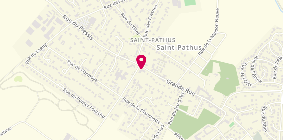 Plan de Century 21 Saint Pathus Immobilier, 1 Rue de Noefort, 77178 Saint-Pathus