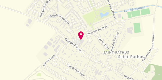 Plan de ADIC Immobilier, 46 Rue du Plessis Bât Local 1, 77178 Saint-Pathus