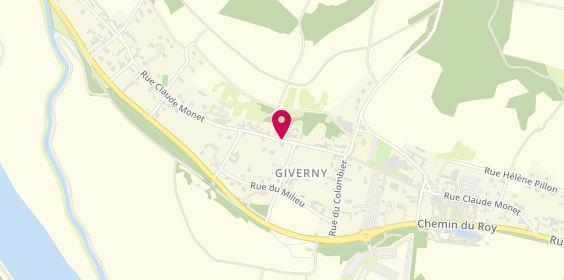 Plan de Giverny-Immoprestige, 50 Rue Claude Monet, 27620 Giverny