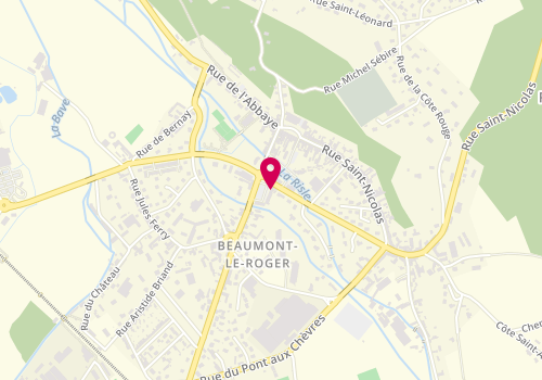 Plan de Immobiliere de Beaumont, 3 place Carnot, 27170 Beaumont-le-Roger