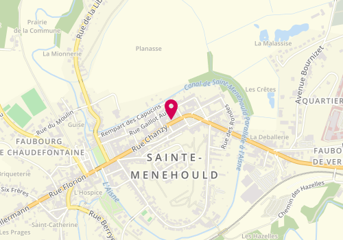 Plan de Laforet Immobilier, 15 Rue Chanzy, 51800 Sainte-Menehould