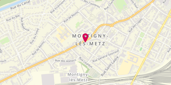 Plan de 3F Grand Est, 162 Rue de Pont-À-Mousson, 57950 Montigny-lès-Metz