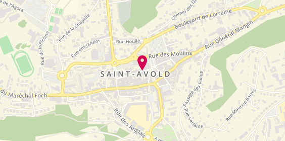 Plan de Exel Immobilier, 27 Rue des Américains, 57500 Saint-Avold