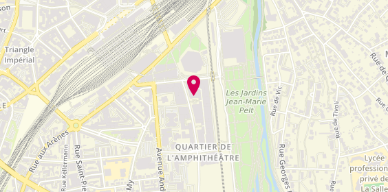 Plan de Bouygues Immobilier - Direction régionale, Immeuble le Platinium
4 Rue des Messageries, 57000 Metz