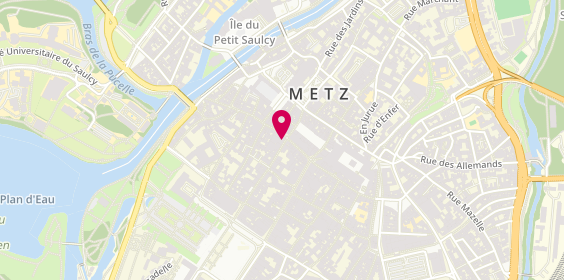 Plan de Cabinet GUERBERT, 1 Rue des Clercs, 57000 Metz