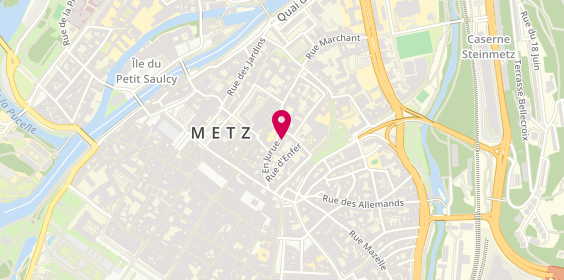 Plan de Immobiliere Ste Croix, 29 en Jurue, 57000 Metz