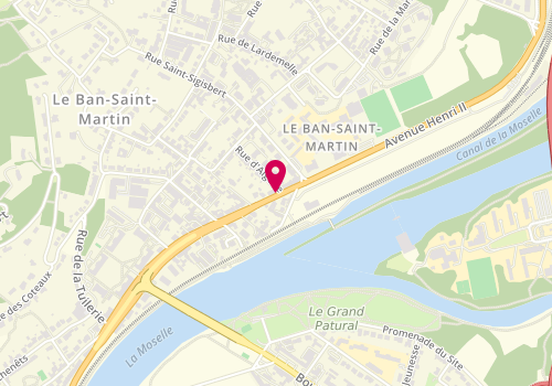 Plan de Century 21 Agence des Coteaux, 7 Rue de General de Gaulle, 57050 Le Ban-Saint-Martin