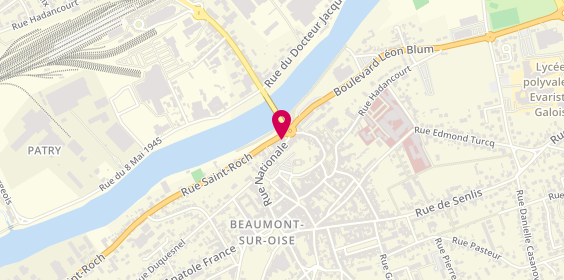 Plan de ACB Immobilier, 25 Rue Nationale, 95260 Beaumont-sur-Oise