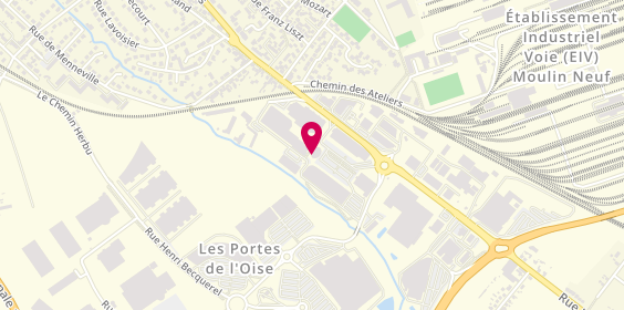 Plan de Keymex Rives de l'Oise, 590 Rue Jean Renoir, 60230 Chambly