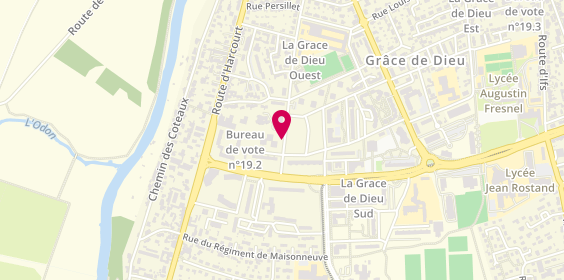 Plan de Adoma, 56 Rue Louis Robillard, 14000 Caen