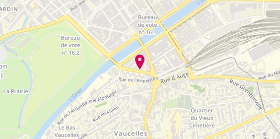 Plan de Agence Capital Immobilier, 24 Rue Saint-Michel, 14000 Caen