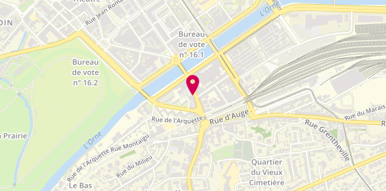 Plan de Laforet Immobilier, 26-28 Rue de Vaucelles, 14000 Caen