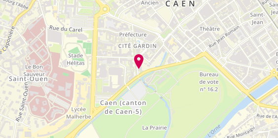 Plan de Aiscal, 41 avenue de l'Hippodrome, 14000 Caen