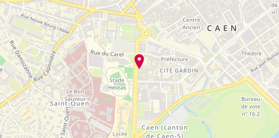 Plan de Xcf Immobilier, 5 avenue Albert Sorel, 14000 Caen