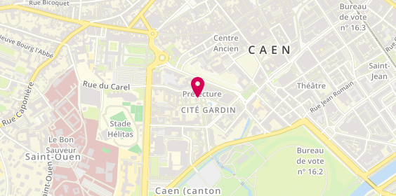 Plan de Cabinet Joël Pizy, 12 avenue de l'Hippodrome, 14000 Caen