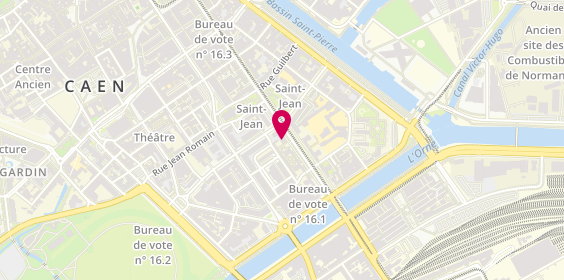 Plan de L'Agence du Neuf, 32 avenue du 6 Juin, 14000 Caen